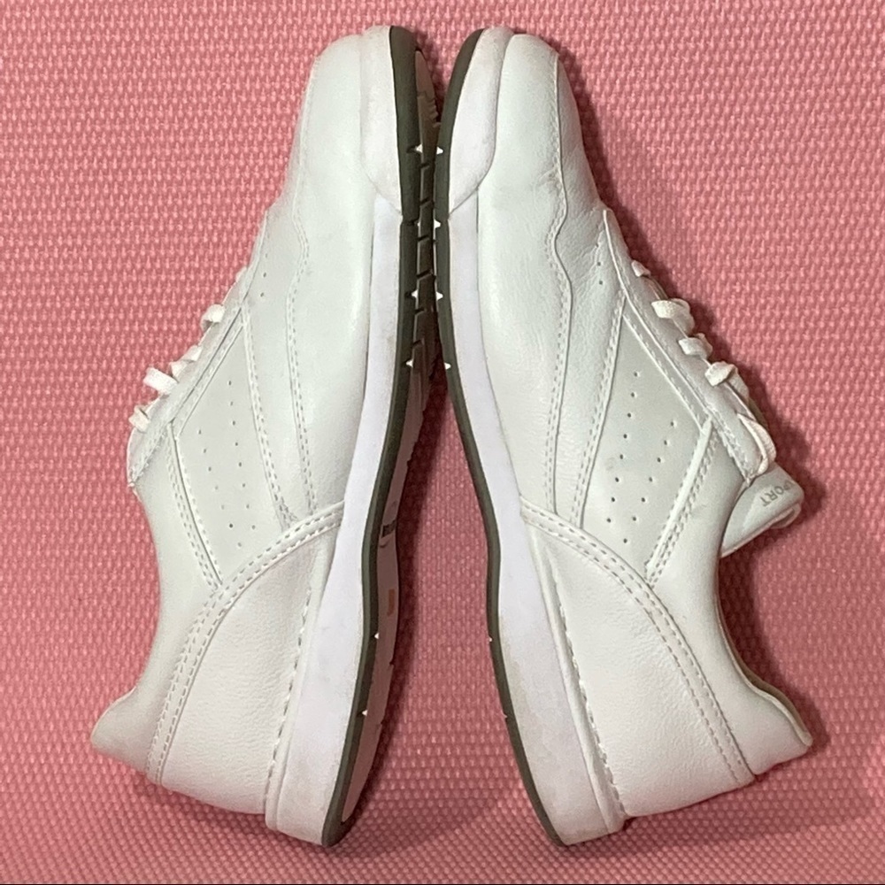 ROCKPORT Women's Pro Walker White Lace Up Casual Leather Walking Shoes Size 10 - Picture 7 of 10